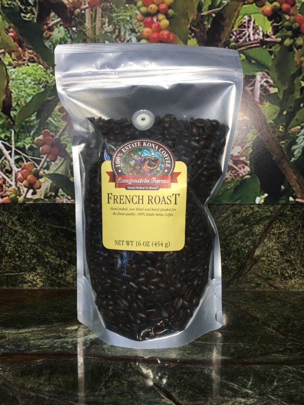 french roast 16 ounce kona coffee